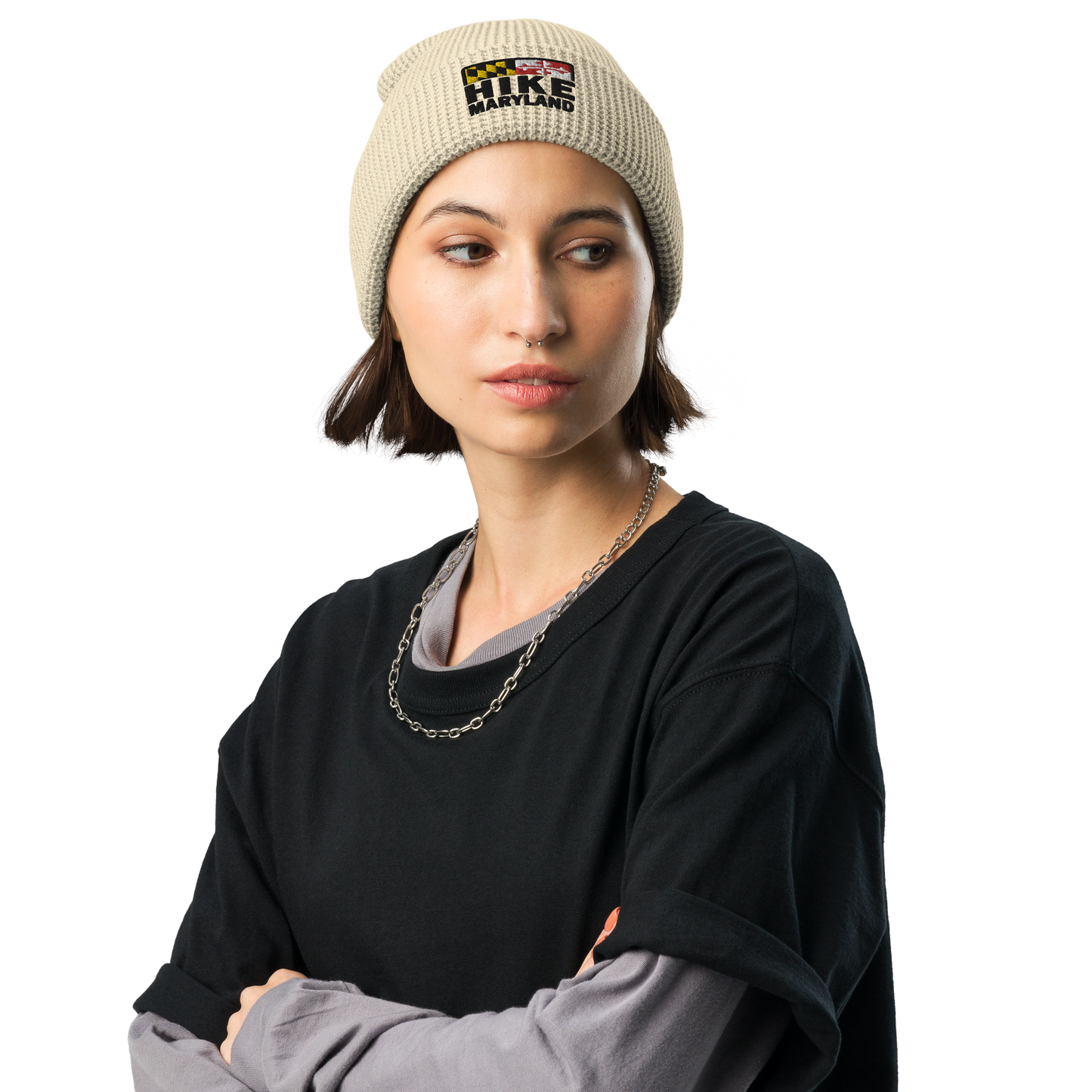 Waffle Knit Beanie