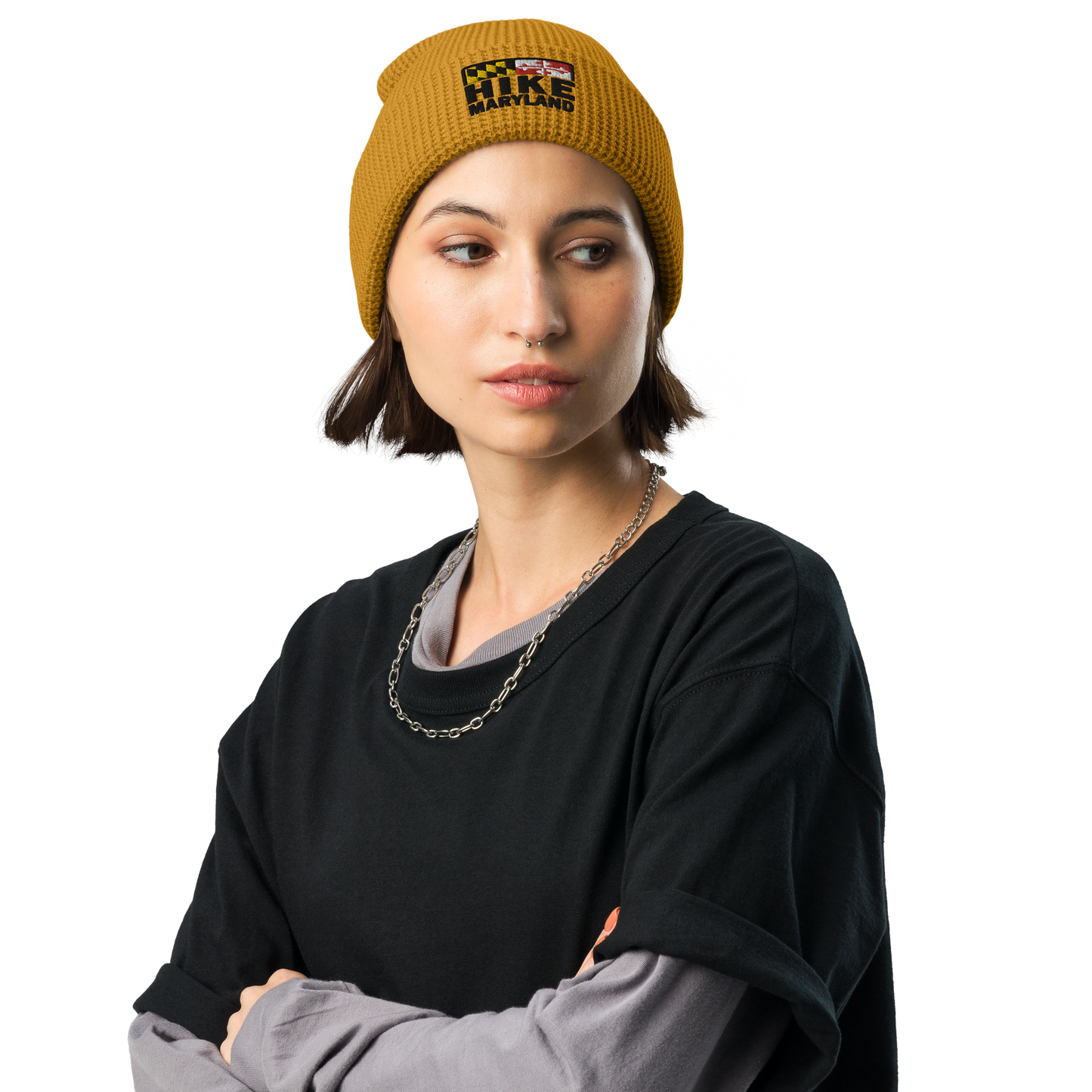 Waffle Knit Beanie