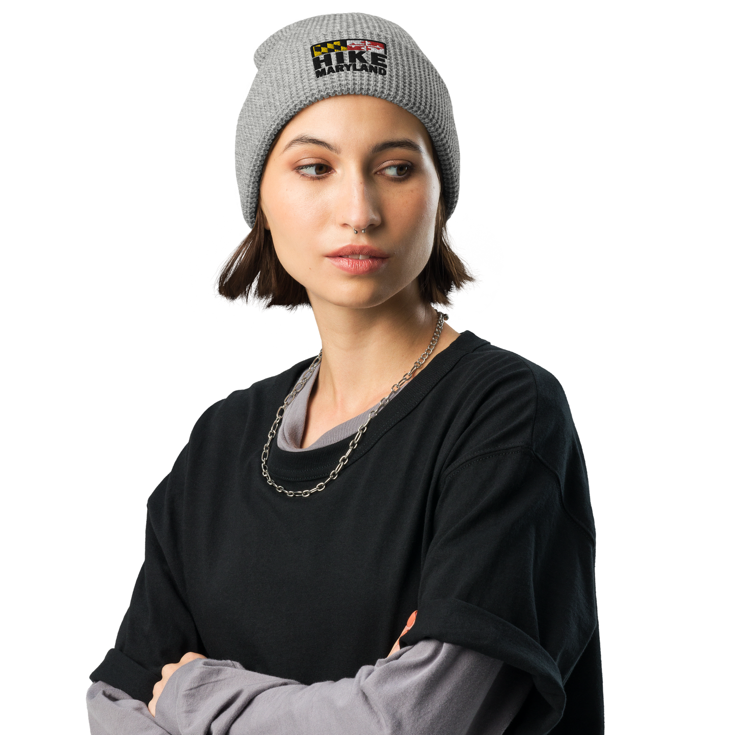 Waffle Knit Beanie