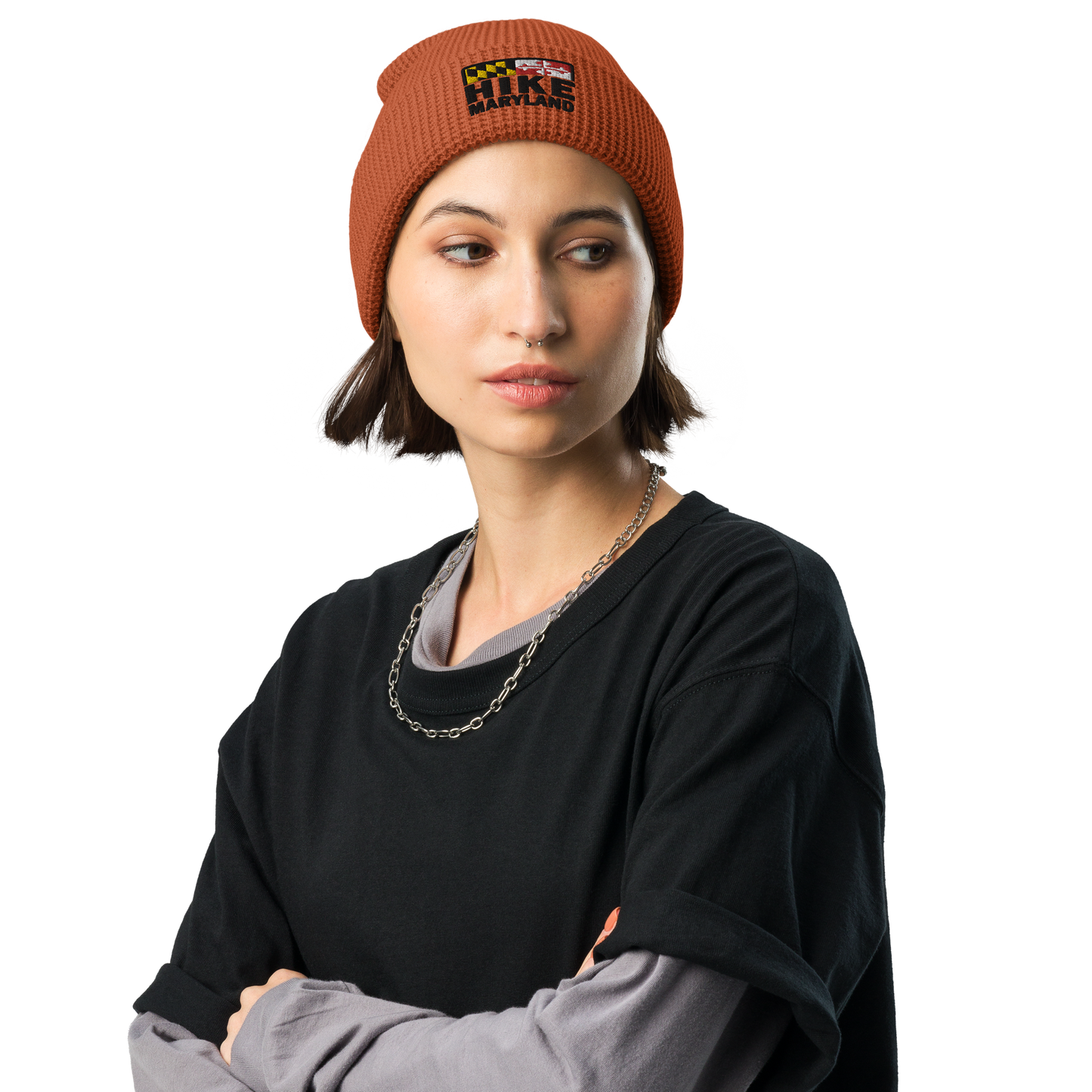 Waffle Knit Beanie